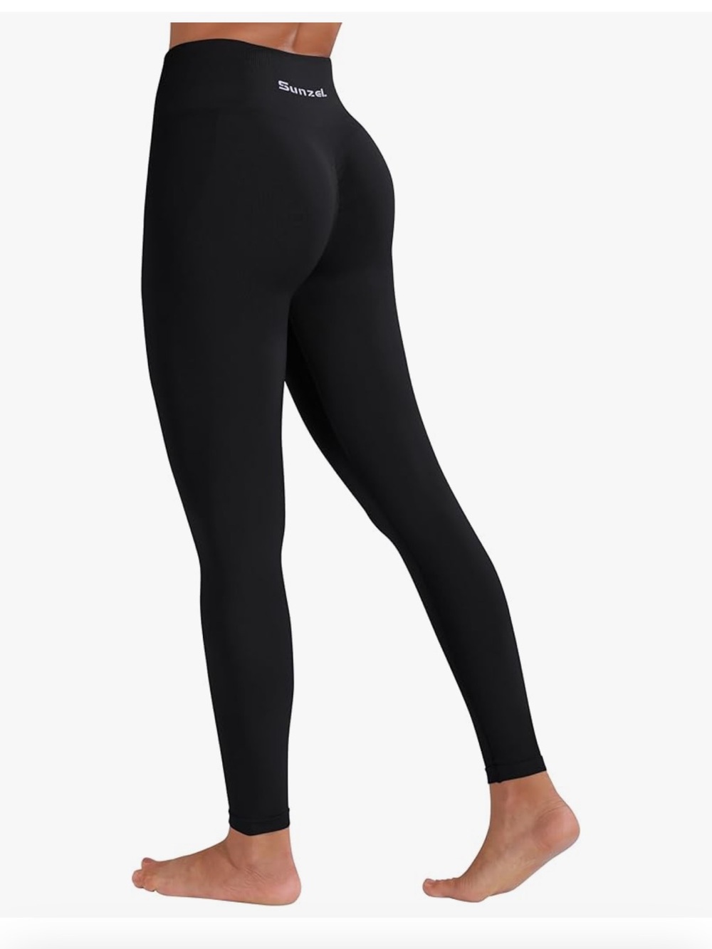 Bundle of Sunzel Black High-Waist Seamless Leggings
